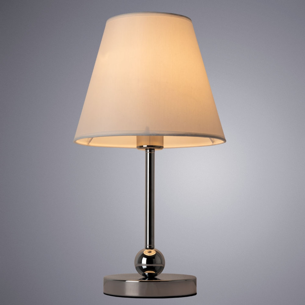 Настольная лампа Arte Lamp Elba A2581LT-1CC, цвет хром - фото 2