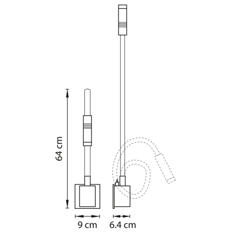 808616 Светильник спот Lightstar Muro 
