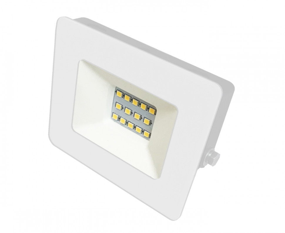 Уличный светодиодный прожектор Ultraflash LFL-1001 C01 белый (LED SMD, 10 Вт, 230В, 6500К) 14127 рис мистраль басмати белый ароматный 500 гр