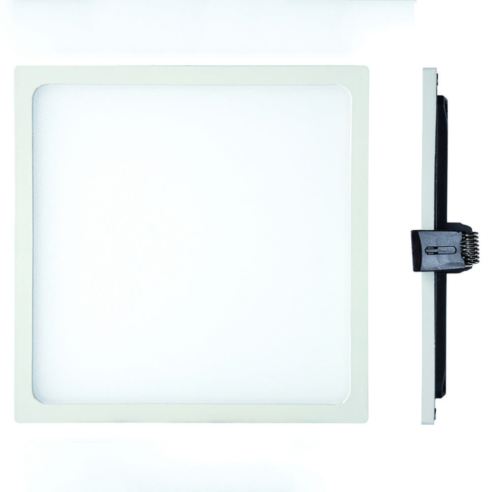 C0190 Встраиваемая светодиодная панель Mantra Saona, цвет белый матовый