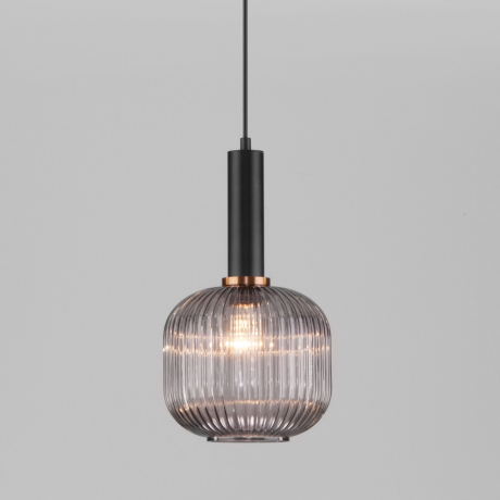 Подвесной светильник Eurosvet Bravo 50182/1 дымчатый 