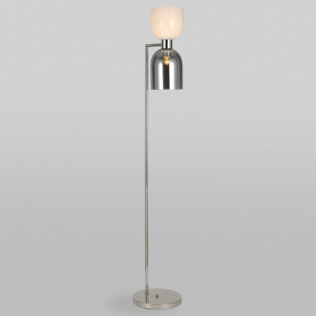 Торшер Eurosvet Tandem 01085/2 никель 