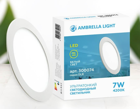 Встраиваемый светильник Ambrella Light DLR 300074 