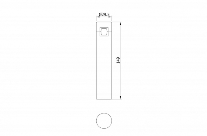 Магнитный LED светильник 5W 3000К для модульной системы Jet Donolux DL20236M5W1 Black Bronze 