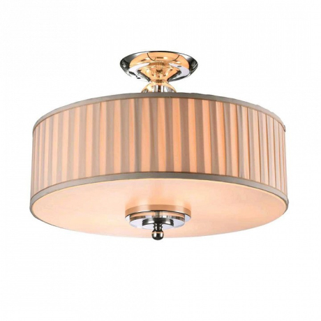 Светильник на штанге Newport 3100 3105/PL бежевый плиссированный 