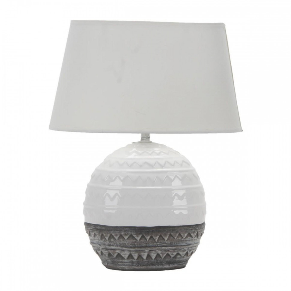 Настольная лампа Omnilux Tonnara OML-83204-01, цвет белый - фото 1