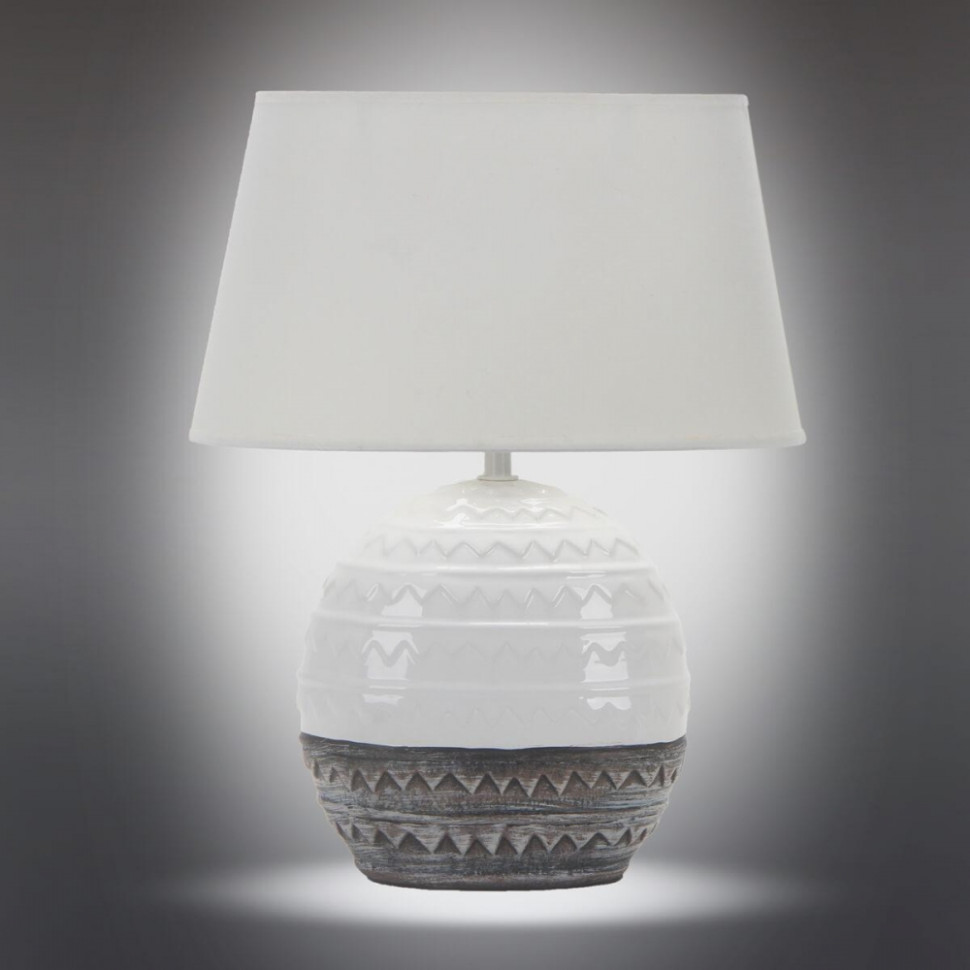 Настольная лампа Omnilux Tonnara OML-83204-01, цвет белый - фото 2