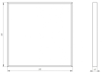 Светодиодная панель Эра SPO-910-1-40K-032 (Б0046471)