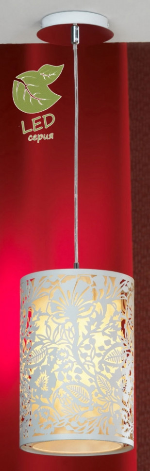 GRLSF-2316-01 Светодиодный подвесной светильник Lussole Vetere резинка ажурная 11 мм 10 ± 1 м серый