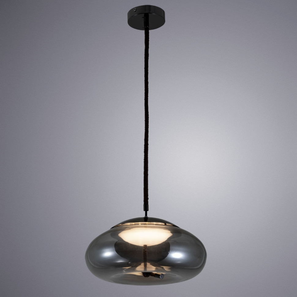 Подвесной светодиодный светильник Arte Lamp Cody A7767SP-1BC, цвет чёрный хром - фото 4