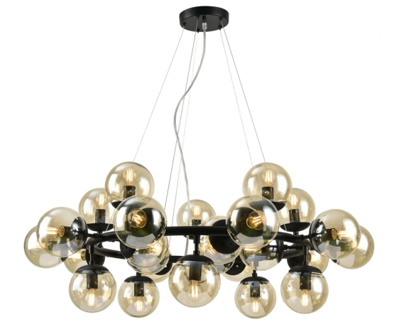 Подвесная люстра Arte Lamp с поддержкой Алиса A1664SP-25BK-A 