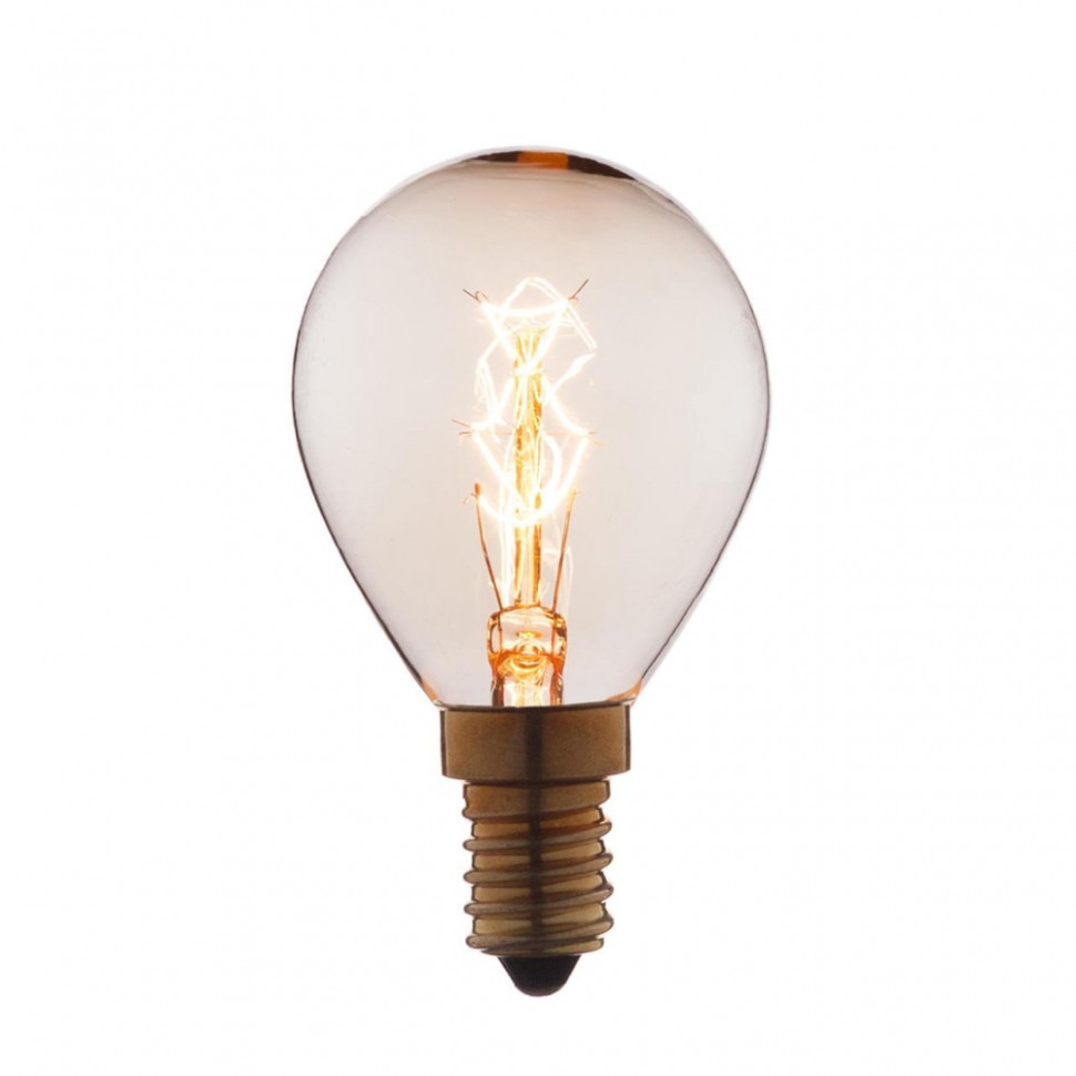 Ретро лампа E14 25W Edison Bulb Loft It 4525-S, цвет желтый