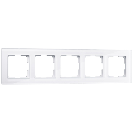 Рамка на 5 постов Werkel Favorit (белый) W0051101