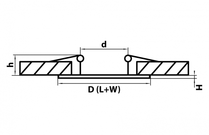 Нарушена упаковка!  <83805> Встраиваемый точечный светильник Lightstar Levigo 010036