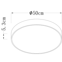 A2670PL-1WH Настенно-потолочный светодиодный светильник Arte Lamp Arena