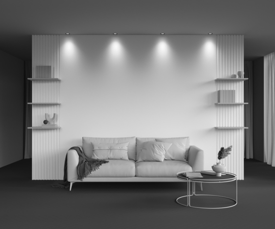 Встраиваемый светильник Technical DL058-12W2.7K-B 