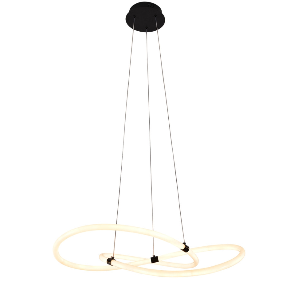 Подвесной светильник F-Promo Vendel 4471-3P, цвет латунь, черный, прозрачный акрил