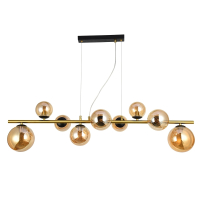 Нарушена упаковка!  <618750> Подвесная люстра Arte Lamp Gemini A2243SP-9PB