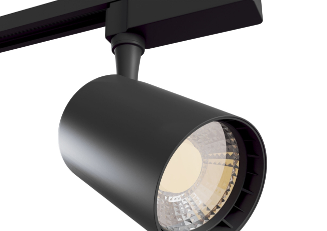 Однофазный LED светильник 6W 3000К для трека Maytoni Track TR003-1-6W3K-B