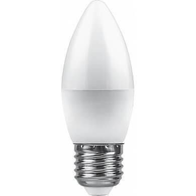 Светодиодная лампа E27 9W 2700К (теплый) LB-570 Feron (25936) - фото 1