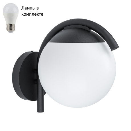 Уличный настенный светильник с лампочкой Eglo 752077