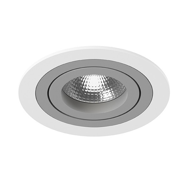 i61609 Встраиваемый точечный светильник Intero 16 Round Lightstar (комплект из 217616+217609), цвет белый - фото 1