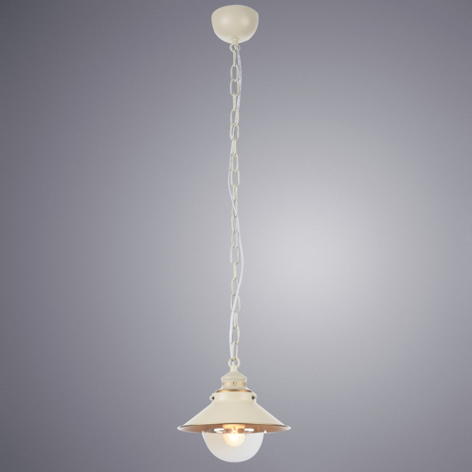 A4577SP-1WG Подвесной светильник Arte Lamp Grazioso, цвет бело-золотой - фото 3