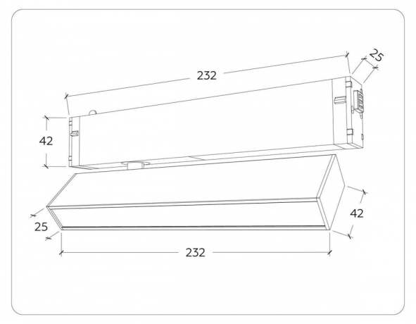 Накладной светильник Ambrella Light GL GL1322 