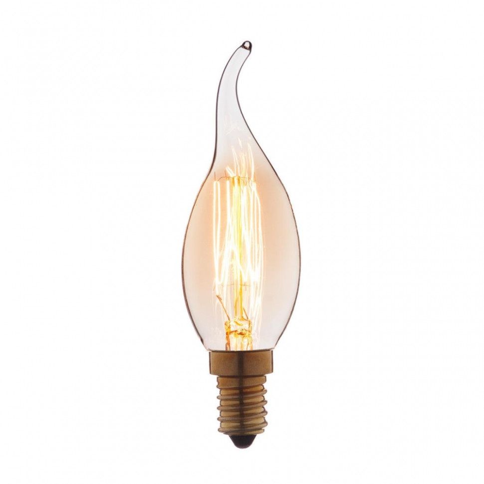 Ретро лампа E14 40W Edison Bulb Loft It 3540-GL лампочка loft it 3540 g edison bulb