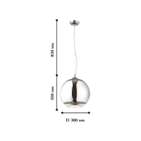 1688-1P Светильник подвесной Favourite Erbsen