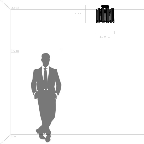 Потолочный светильник Lightstar с поддержкой Алисы, Agave 712044 