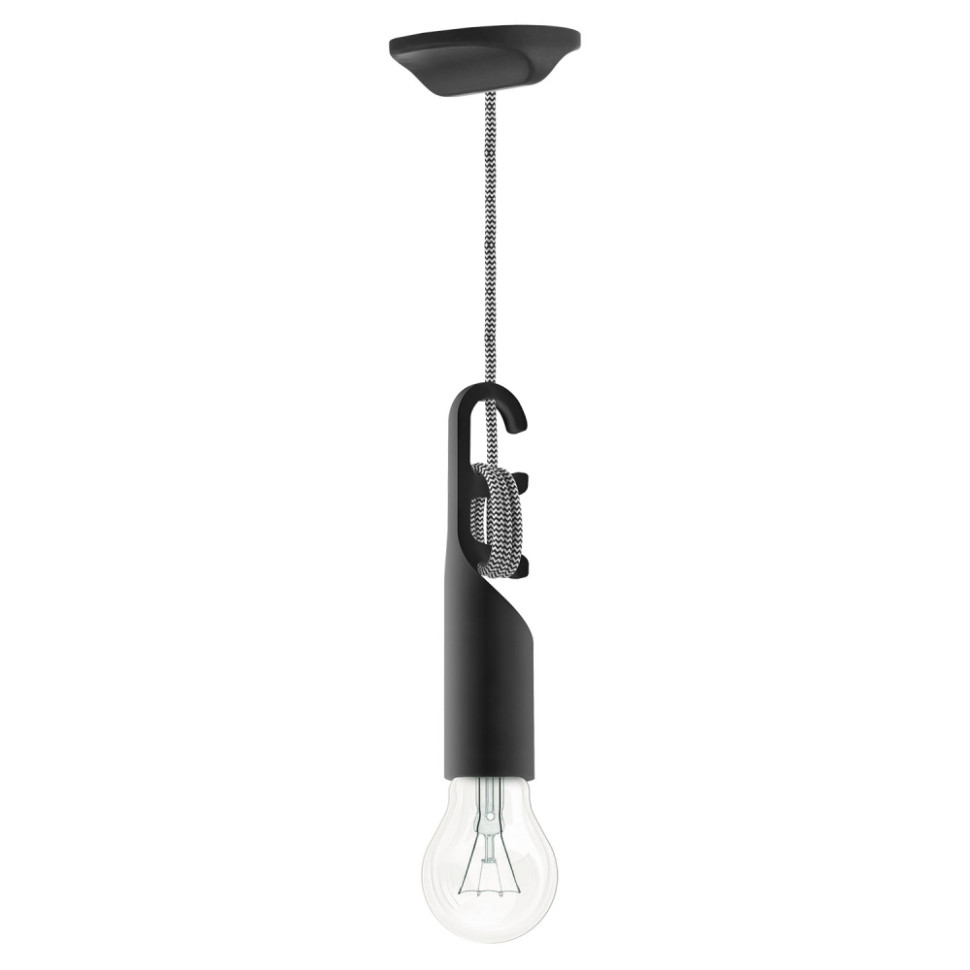 Подвесной светильник Lussole Loft Cozy LSP-8548, цвет черный - фото 1