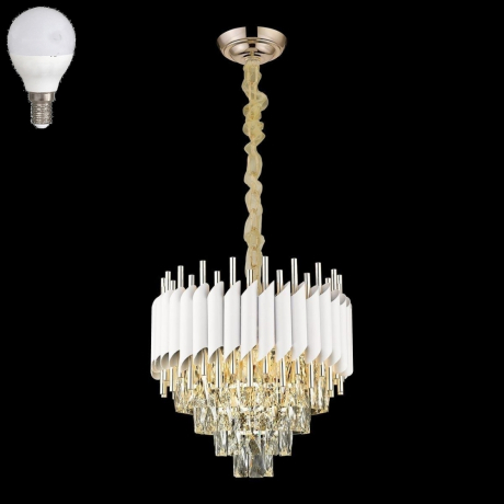 Подвесная люстра с лампочками Wertmark WE138.09.003+Lamps 