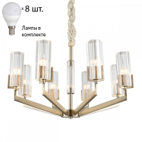 Люстра подвесная с лампочками Omnilux OML-69903-08+Lamps