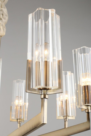 Люстра подвесная с лампочками Omnilux OML-69903-08+Lamps 