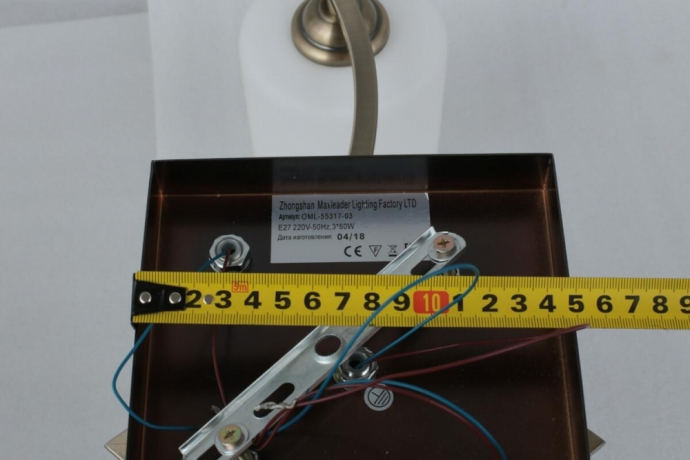 Люстра с поддержкой Алисы потолочная Omnilux OML-55317-03-A 