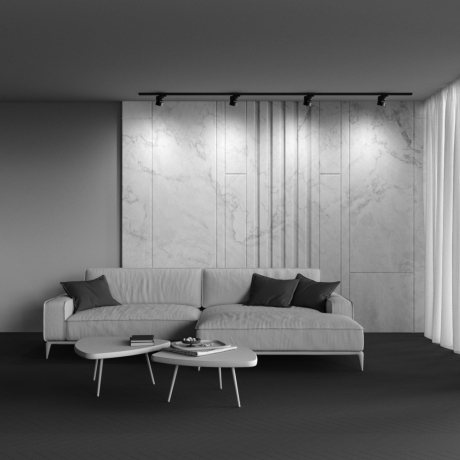 Накладной светильник Maytoni Technical ONDA TR007-1-12W3K-B-1 