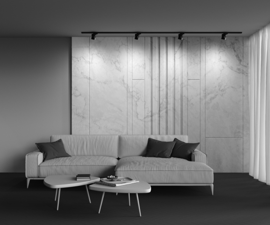 Накладной светильник Maytoni Technical ONDA TR007-1-12W3K-B-1 