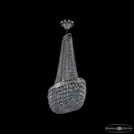 Люстра на штанге Bohemia Ivele Crystal 19283/H2/55IV Ni 