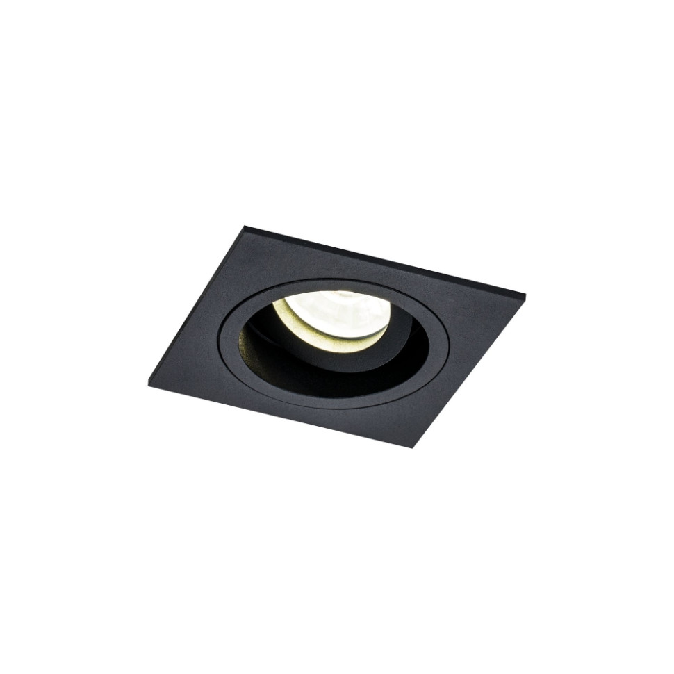 DL026-2-01B Встраиваемый светильник Maytoni Akron, цвет черный матовый - фото 1