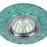 Встраиваемый светильник cо LED подсветкой Эра DK LD4 BL/WH (Б0028087) 