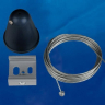Подвесная система для шинопровода 2м Uniel UFB-H41 BLACK 1 POLYBAG (UL-00003666) 