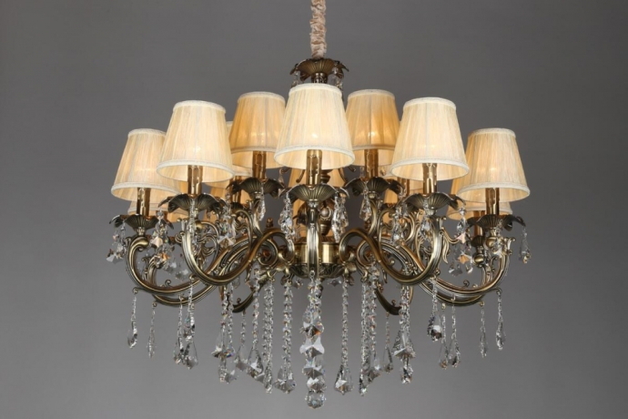 Люстра подвесная с лампочками Omnilux OML-30813-15+Lamps 