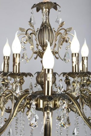 Люстра подвесная с лампочками Omnilux OML-30813-15+Lamps 