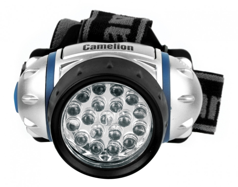 ручной светодиодный фонарь на батарейках дистанция освещения 200 м 3 режима работы camelion led51517 12917 Налобный светодиодный фонарь на батарейках. Дистанция освещения - 25 м. Поворотный корпус. 4 режима работы. Camelion LED5313-19F4 (7537)