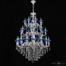 Подвесная люстра Bohemia Ivele Crystal AL7801 AL78101/16+8+8/300/3d B WMN P Aquamarine/M-1F 