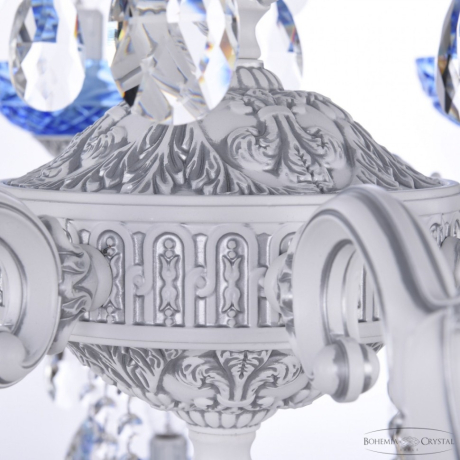 Подвесная люстра Bohemia Ivele Crystal AL7801 AL78101/16+8+8/300/3d B WMN P Aquamarine/M-1F 
