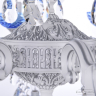 Подвесная люстра Bohemia Ivele Crystal AL7801 AL78101/16+8+8/300/3d B WMN P Aquamarine/M-1F 