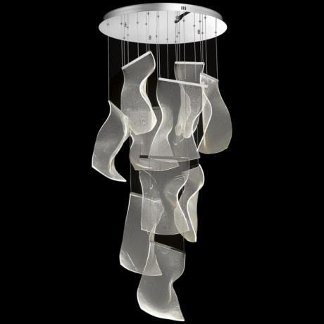 Каскадная люстра Wertmark Hanna с поддержкой Маруся WE451.10.103-М 