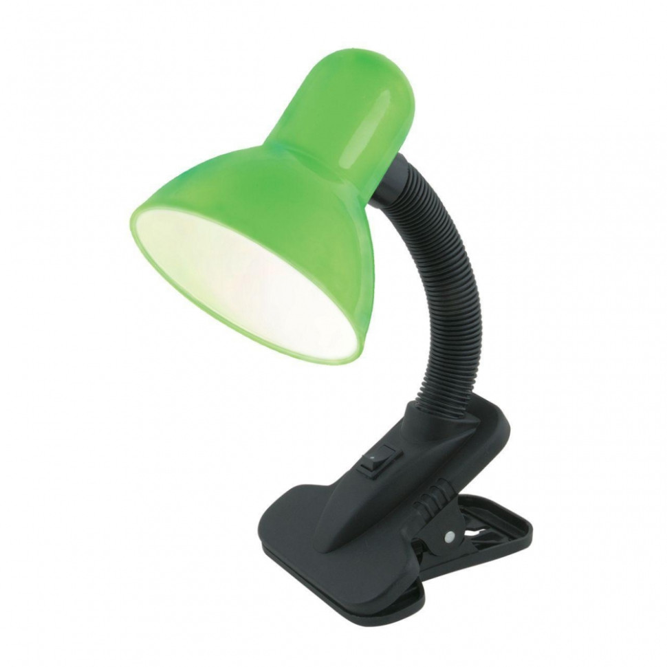 Настольная лампа на прищепке Uniel TLI-222 Light Green (09407)
